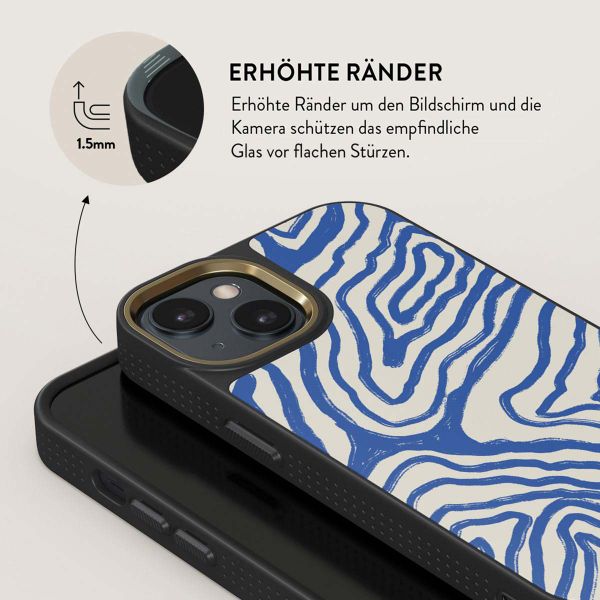 Burga Elite Gold Backcover für das iPhone 15 Plus - Seven Seas