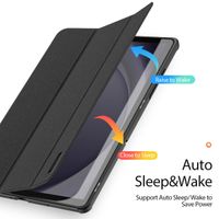 Dux Ducis Domo Klapphülle für das Samsung Galaxy Tab A9 Plus - Schwarz