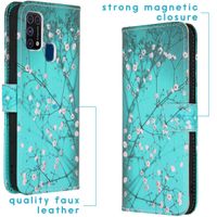 imoshion Design TPU Klapphülle Samsung Galaxy M31- Blossom