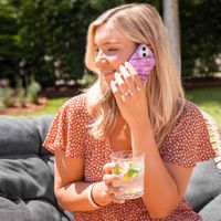 Selencia Aurora Fashion Back Case Samsung Galaxy A33 - Ocean Shell Purple