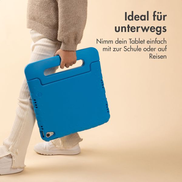 imoshion Schutzhülle mit Handgriff kindersicher Apple iPad Mini 7 (2024) / iPad Mini 6 (2021) - Blau