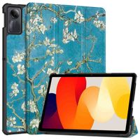 imoshion Trifold Klapphülle für das Xiaomi Redmi Pad SE - Green Plant