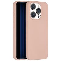 Accezz Liquid Silikoncase iPhone 15 Pro - Rosa