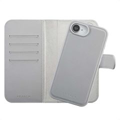 Selencia Olyn Abnehmbare Bookcase mit MagSafe Apple iPhone 16e - Grau