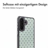 imoshion Design Hülle Samsung Galaxy A57 (5G) - Polka Dot Mintgroen