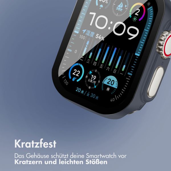 imoshion Full Cover Hard Case Apple Watch Ultra / Ultra 2 / Ultra 3 - 49 mm - Dunkelblau