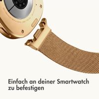 imoshion Mailändische Magnetarmband für Samsung Galaxy Watch 9 (40/44mm) / Watch 8 (40/44mm) / Classic (46mm) - Gold