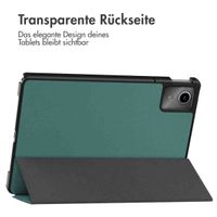 imoshion Trifold Hardcase Klapphülle für das Lenovo Tab M11 - Grün