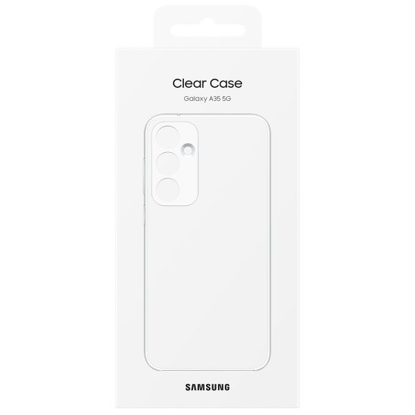 Samsung Original Clear Cover Samsung Galaxy A35 - Transparent