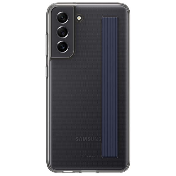 Samsung Original Slim Strap Cover für das Galaxy S21 FE - Dark Gray