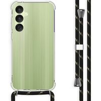 imoshion Backcover mit Band Samsung Galaxy A35 - Zwart / Goud