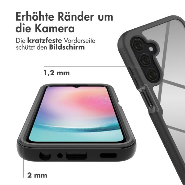 imoshion 360° Full Protective Case für das Samsung Galaxy A25 (5G) - Schwarz