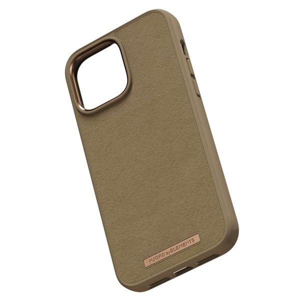 Njorð Collections Wildleder Comfort+ Case für das iPhone 14 Pro Max - Camel