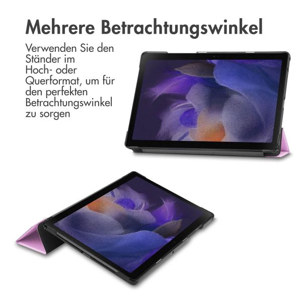 imoshion Trifold Klapphülle für das Samsung Galaxy Tab A8 - Rosa