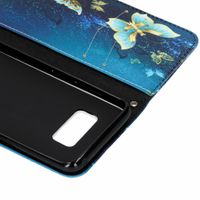 Design TPU Klapphülle für das Samsung Galaxy S8