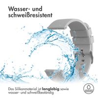 imoshion Silikonarmband - 22-mm-Universalanschluss - Grau