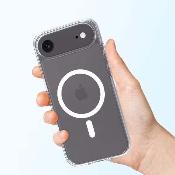 Accezz Xtreme Impact Backcover mit MagSafe Apple iPhone Air - Transparent