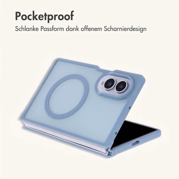 imoshion Color Guard Back Cover mit MagSafe Samsung Galaxy Z Fold 8 - Hellblau