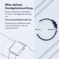 imoshion QuickFit® Nylon Armband -   Garmin 22 mm Anschluss - Größe L/XL - Weiß