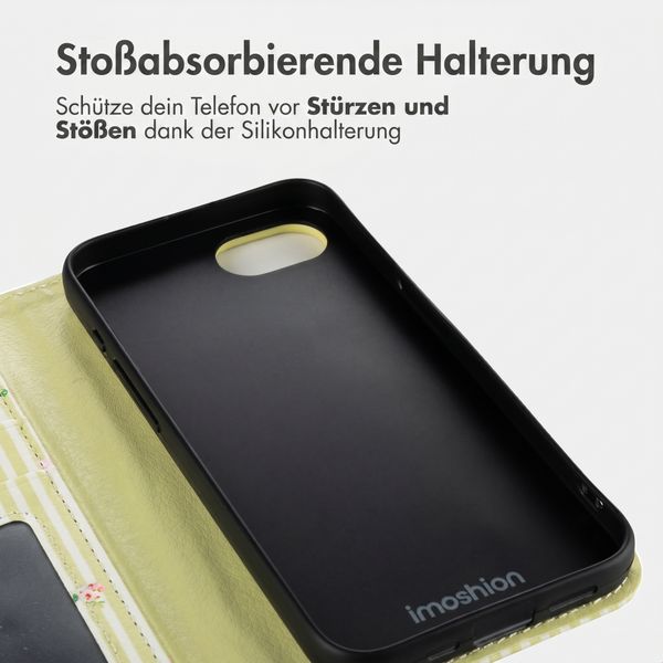 imoshion Design Klapphülle Apple iPhone 17e / 16e - Garden Stripes