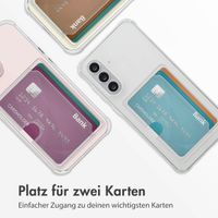 imoshion Soft Case Back Cover mit Kartenhalter Samsung Galaxy A36 / A56 - Transparent