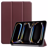 imoshion Trifold Klapphülle Apple iPad Pro 11 (2025) M5 / (2024) M4 - Bordeaux