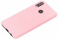 Rosa Unifarbene Hardcase-Hülle für Huawei P20 Lite