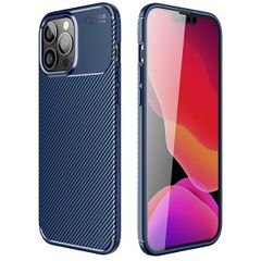 imoshion Carbon-Hülle für das iPhone 13 Pro - Blau