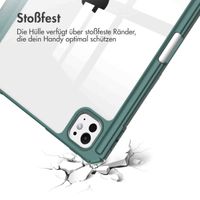 imoshion Trifold Hardcase Klapphülle Apple iPad Pro 13 (2024) M4 - Grün