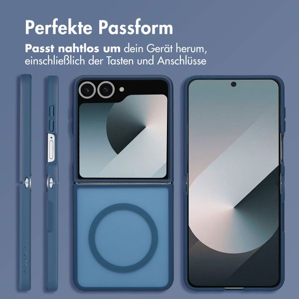 imoshion Color Guard Back Cover mit MagSafe Samsung Galaxy Z Flip 7 - Dunkelblau