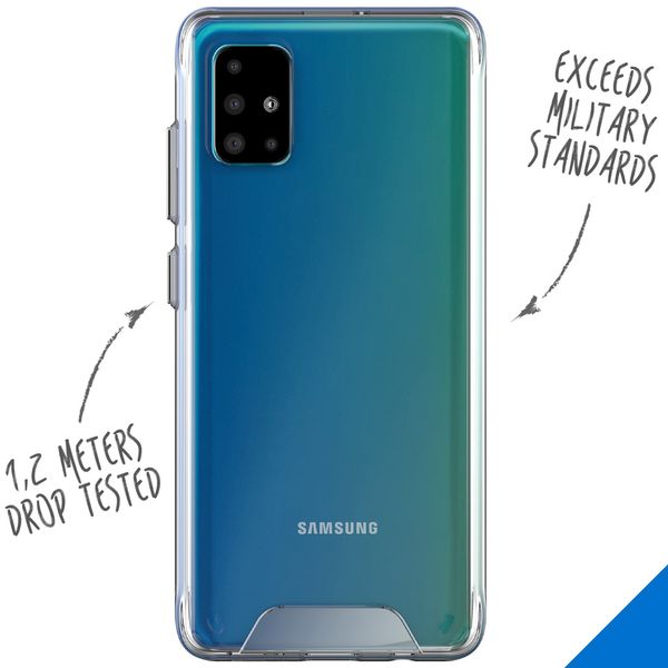 Accezz Xtreme TPU Cover Samsung Galaxy A51 - Transparent