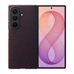 Samsung Carbon Magnet Case Samsung Galaxy Z Fold 8 Ultra - Red