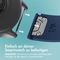 imoshion QuickFit® Silikonarmband -   Garmin 22 mm Anschluss - Dunkelblau