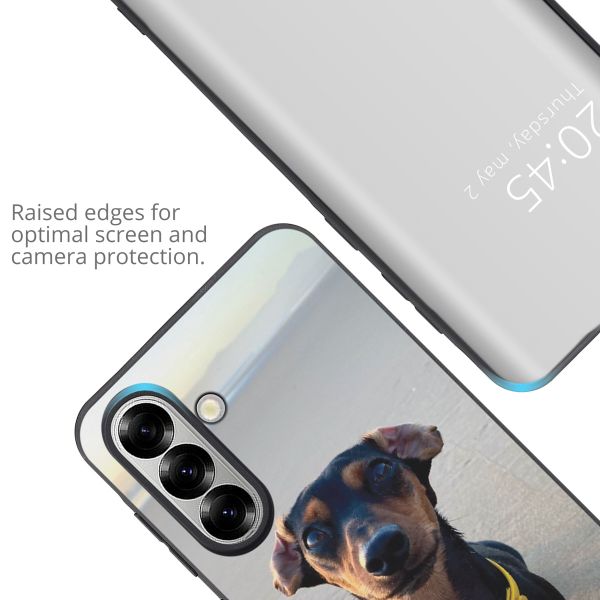 Gestalte deine eigene Samsung Galaxy A56 Gel Hülle - Schwarz