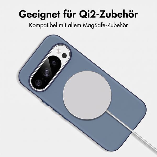 imoshion Color Backcover mit Thin MagSafe Ring Google Pixel 11 / 11 Pro / 10 / 10 Pro - Dunkelblau