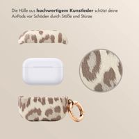 Selencia Sabi Case Apple AirPods Pro / Pro 2 - Leopardenmuster - Soft Ivory