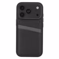 imoshion Backcover mit Kartenfach und Ständer Apple iPhone 18 Pro / 17 Pro - Schwarz
