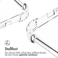 imoshion Soft Case Back Cover mit Kartenfach Apple iPhone 15 - Transparent