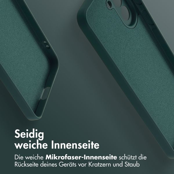 imoshion Color Back Cover mit MagSafe Samsung Galaxy A57 (5G) - Dunkelgrün