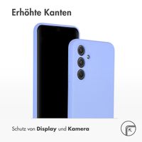 Accezz Liquid Silikoncase für das Samsung Galaxy A55 - Violett