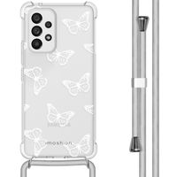 imoshion Design Hülle mit Band für das Samsung Galaxy A53 - Butterfly