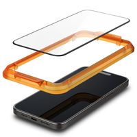 Spigen AlignMaster Full Cover Screen Protector 2-Pack für das Apple iPhone 15 - Schwarz