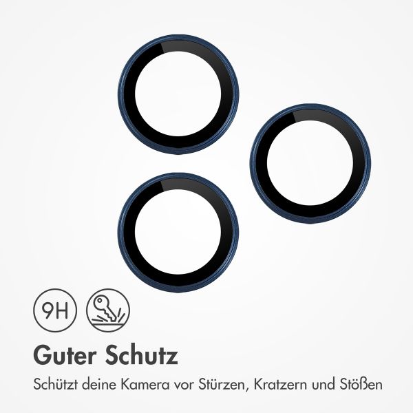 imoshion 2er Pack Kameraobjektivschutz für das Apple iPhone 17 Pro / 17 Pro Max - Dunkelblau