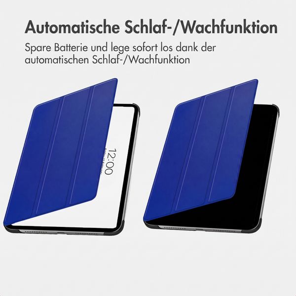 imoshion Trifold Klapphülle Samsung Galaxy Tab A9 Plus - Cobalt Blue