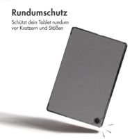 imoshion Trifold Klapphülle Samsung Galaxy Tab A9 Plus - Grau