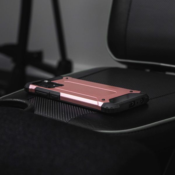 imoshion Rugged Xtreme Case für das Samsung Galaxy A03s - Rose Gold