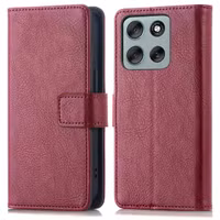 imoshion Luxuriöse Klapphülle Motorola Moto G56 - Braun