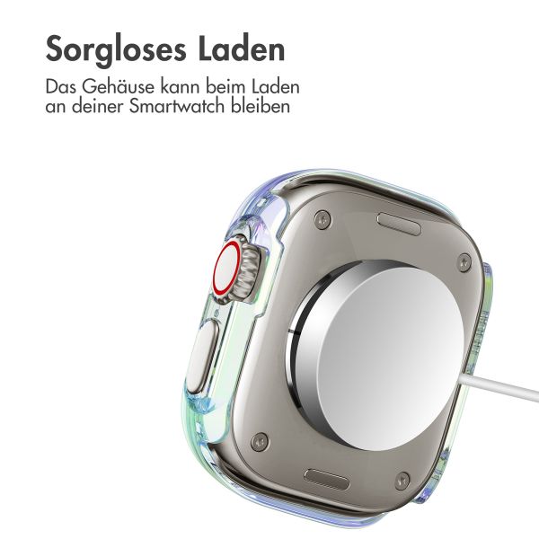 imoshion Full Cover glänzendes Hard Case für die Apple Watch Ultra / Ultra 2 – 49 mm – Pearlescent