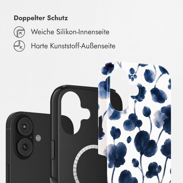 Selencia Vivid Rückabdeckung mit MagSafe Apple iPhone 17 - Midnight Blossom