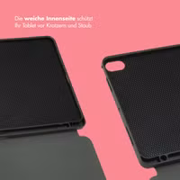 Selencia Vivid Klapphülle Apple iPad Air 11 Zoll (2025) M3 / (2024) M2 / Air 5 (2022) / Air 4 (2020) - Wild Spots Lipstick